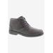 Wide Width Men's Bronx Drew Shoe by Drew in Grey Leather (Size 10 1/2 W)