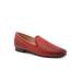 Wide Width Women's Ginger Loafer by Trotters in Red (Size 10 1/2 W)