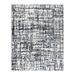 Gray 84 x 63 x 1.75 in Area Rug - Gertmenian Anjou Modern Abstract Polypropylene Shag Area Rug Polypropylene | 84 H x 63 W x 1.75 D in | Wayfair