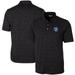 Men's Cutter & Buck Black Air Force Falcons Vault Advantage Tri-Blend Space Dye Big Tall Polo