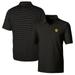 Men's Cutter & Buck Black Missouri Tigers Big Tall Forge Pencil Stripe Stretch Polo