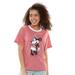 Disney Tops | Disney's Minnie Mouse Juniors' Vintage Graphic Tee Size Xs | Color: Pink | Size: Xs