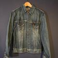Levi's Jackets & Coats | Levi's Black Label Men's Denim Trucker Jacket Medium Dark Size Small | Color: Blue | Size: S