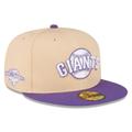 Men's New Era Peach/Purple San Francisco Giants 2002 World Series Side Patch 59FIFTY Fitted Hat