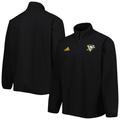 Men's adidas Black Pittsburgh Penguins COLD.RDY Quarter-Zip Jacket