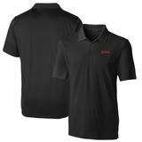 Men's Cutter & Buck Black Texas Tech Red Raiders Logo Big Tall Forge Stretch Polo