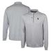 Men's Cutter & Buck Gray Michigan State Spartans Vault Big Tall Stealth Quarter-Zip Pullover Top