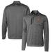 Men's Cutter & Buck Steel UCF Knights Vault Big Tall Stealth Quarter-Zip Pullover Top