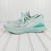 Nike Shoes | Nike Epic React Flyknit 2 Teal Tint Lace Up Athletic Shoes I571 | Color: Blue | Size: 9