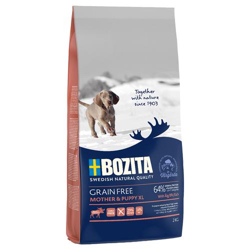 2kg Bozita Grain Free Mother & Puppy XL Elch Hundefutter trocken