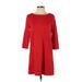 H&M Casual Dress: Red Dresses - Women's Size Small