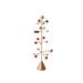 The Holiday Aisle® Bead Tree Metal in Yellow | 8.75 H x 3.75 W x 3.75 D in | Wayfair 1244B2D5E0B647208D7D4A593D377120