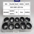 Diodes Led Smd Ultra lumineuses rouge/vert/bleu/blanc/jaune/blanc chaud/Orange/rose/violet/jaune