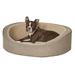 MidWest Homes for Pets QuietTime Deluxe Hudson Pet Bed Memory Foam in Brown | 7.9 H x 21.7 W x 24.8 D in | Wayfair 40273-STN