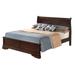 LYKE Home Anabelle Wood Panel Bed