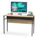 Latitude Run® Desk Wood in Brown | 29.5 H x 17.7 W x 45.2 D in | Wayfair 9596A2E49955423C89D99367068E76FF