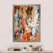 17 Stories Brown Meets Tan Modern Art - Modern & Contemporary Canvas Wall Decor Canvas in White | 36 H x 24 W x 1 D in | Wayfair