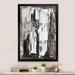 17 Stories Brown & Beige Modern Art - Modern & Contemporary Canvas Wall Art Canvas in White | 36 H x 24 W x 1 D in | Wayfair