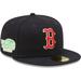 Men's New Era Navy Boston Red Sox 2004 World Series Champions Citrus Pop UV 59FIFTY Fitted Hat