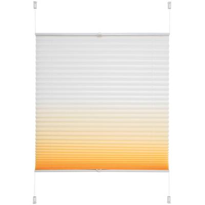 Plissee LIEDECO "Farbverlauf" Gr. 6, orange, B:100cm H:130cm, Obermaterial: 100% Polyester, Plissees Image