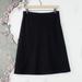 J. Crew Skirts | J Crew A-Line Wool Blend Skirt | Color: Black | Size: 2