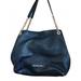 Michael Kors Bags | Michael Kors Black Leather Shoulder Bag | Color: Black | Size: 14”L X 10”H