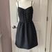 J. Crew Dresses | J Crew Black White Polka Dot Dress Size 6 | Color: Black/White | Size: 6