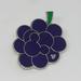 Disney Accessories | Hidden Mickey Grapes Fruits Enamel Disney Pin | Color: Green/Purple | Size: Os