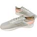 Adidas Shoes | Adidas Womens Cloudfoam Qtflex B43755 Gray Lace Up Low Top Running Shoes Size 10 | Color: Pink/Silver | Size: 10