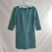 Lilly Pulitzer Dresses | Lily Pulitzer Xsmall Charlene Dress Teal & Navy Blue 3/4 Length Sleeves | Color: Blue/Green | Size: Xs