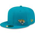 Men's New Era Teal Jacksonville Jaguars Flawless 59FIFTY Fitted Hat