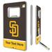 San Diego Padres Personalized Credit Card USB Drive & Bottle Opener