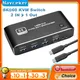 Navceker – commutateur KVM HDMI 2.1 4K 120Hz USB 3.0 commutateur KVM USB 8K 60Hz 1080 @