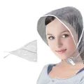Visière de pluie en plastique pour hommes et femmes chapeau créatif unisexe pliable enfants