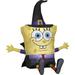 Gemmy Industries Airblown Spongebob as Witch Inflatable Plastic in Black/Yellow | 48.03 H x 37.79 W x 23.62 D in | Wayfair G08 225499X