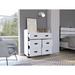 17 Stories Welf 33-inch Wide Dresser w/ 4 Legs, 4 Drawers, 1 Double Drawer, & Superior Top Wood in White | 35.43 H x 33.46 W x 15.74 D in | Wayfair