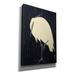 Latitude Run® Egret in the Rain 1925-1936 by Ohara Koson - Wrapped Canvas Painting Canvas, in Black/White | 26 H x 18 W x 0.75 D in | Wayfair