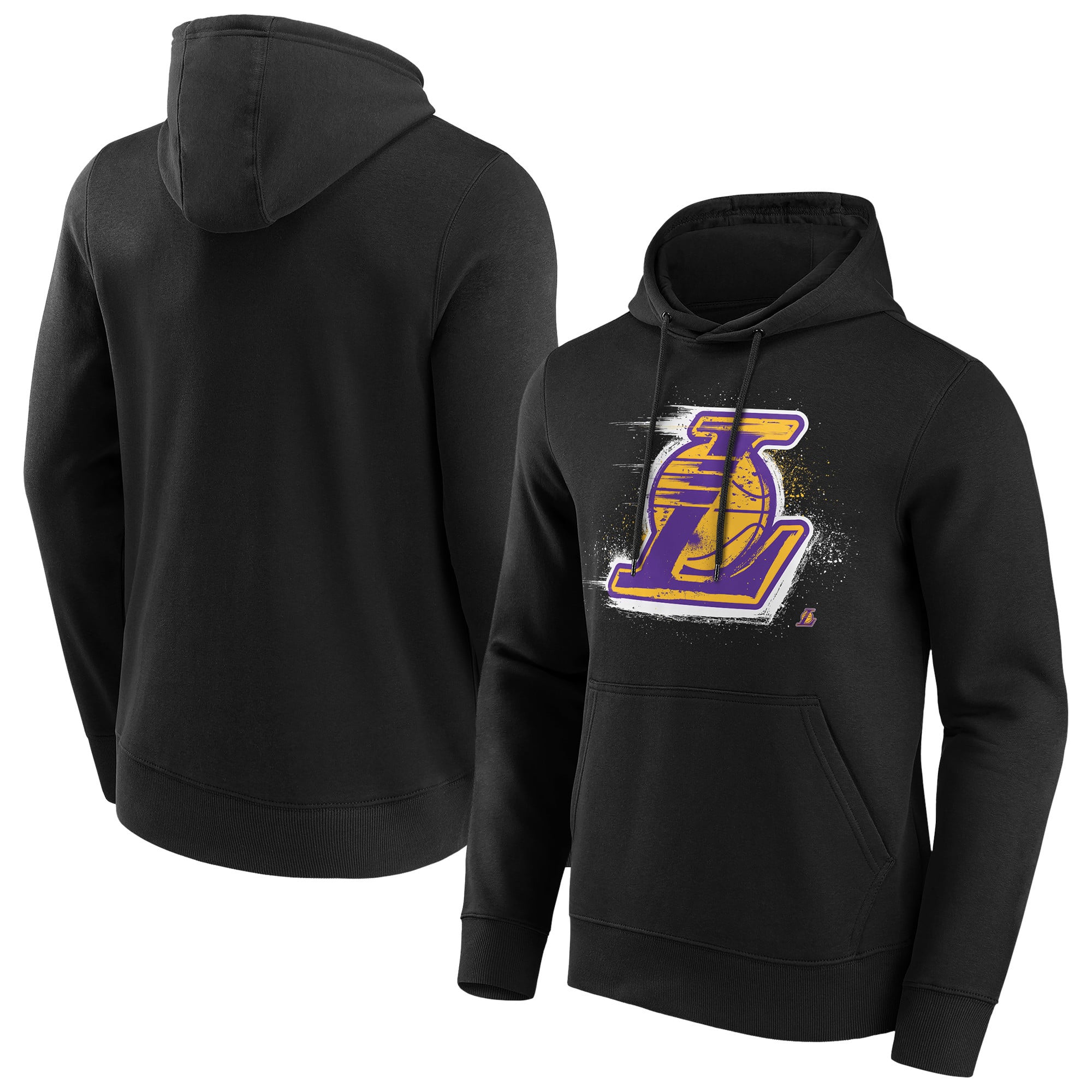 Sweat à capuche Los Angeles Lakers Fanatics Branded Splatter Graphic - Homme - Homme Taille: 2XL