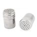 Stainless Steel Cylindrical Toothpick Holder Container Dispenser 3" x 2" 2pcs - Silver Tone