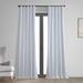 Exclusive Fabrics Vintage Thermal Cross Linen Weave Blackout Curtains (1 Panel)