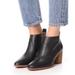 Madewell Shoes | Madewell Black Brenner Leather Booties Boots Size 8.5 | Color: Black | Size: 8.5