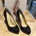 Jessica Simpson Shoes | Jessica Simpson Black 4 Inch High Heel Worn Once To A Wedding | Color: Black | Size: 8