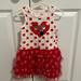 Disney Dresses | Minnie Disney Toddler Dress Size 2t Brand New With Tag | Color: Red/White | Size: 2tg