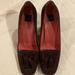 Coach Shoes | Brown Suede Coach Shoes W/Tassel On Front | Color: Brown | Size: 8