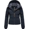 Steppjacke RAGWEAR "Novva" Gr. XXL (44), blau (navy) Damen Jacken Steppjacken