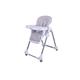 Babyco Snack n Munch Baby High Chair , Reclining Highchair, Foldable, with Adjustable Height, Footrest, Detachable Feeding Tray from 6 Month to 3 Years, Grey Wave