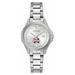 Women's Bulova Silver Mississippi State Bulldogs Stainless Steel Classic Sport Watch