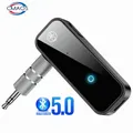 Transmetteur et récepteur Bluetooth 5.0 adaptateur sans fil Jack 2 en 1 audio 3.5mm adaptateur