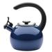 Circulon Enamel On Steel Whistling Induction Teakettle w/ Flip-Up Spout, 2-Quart Stainless Steel/Enameled in Blue | 12 H x 9 W x 9 D in | Wayfair