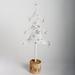 The Holiday Aisle® Tree w/ Bells on a Wood Base Figurine Wood/Metal in Brown | 14.5 H x 4 W x 2 D in | Wayfair 33016602623640A294BDC75D46BE4EAF